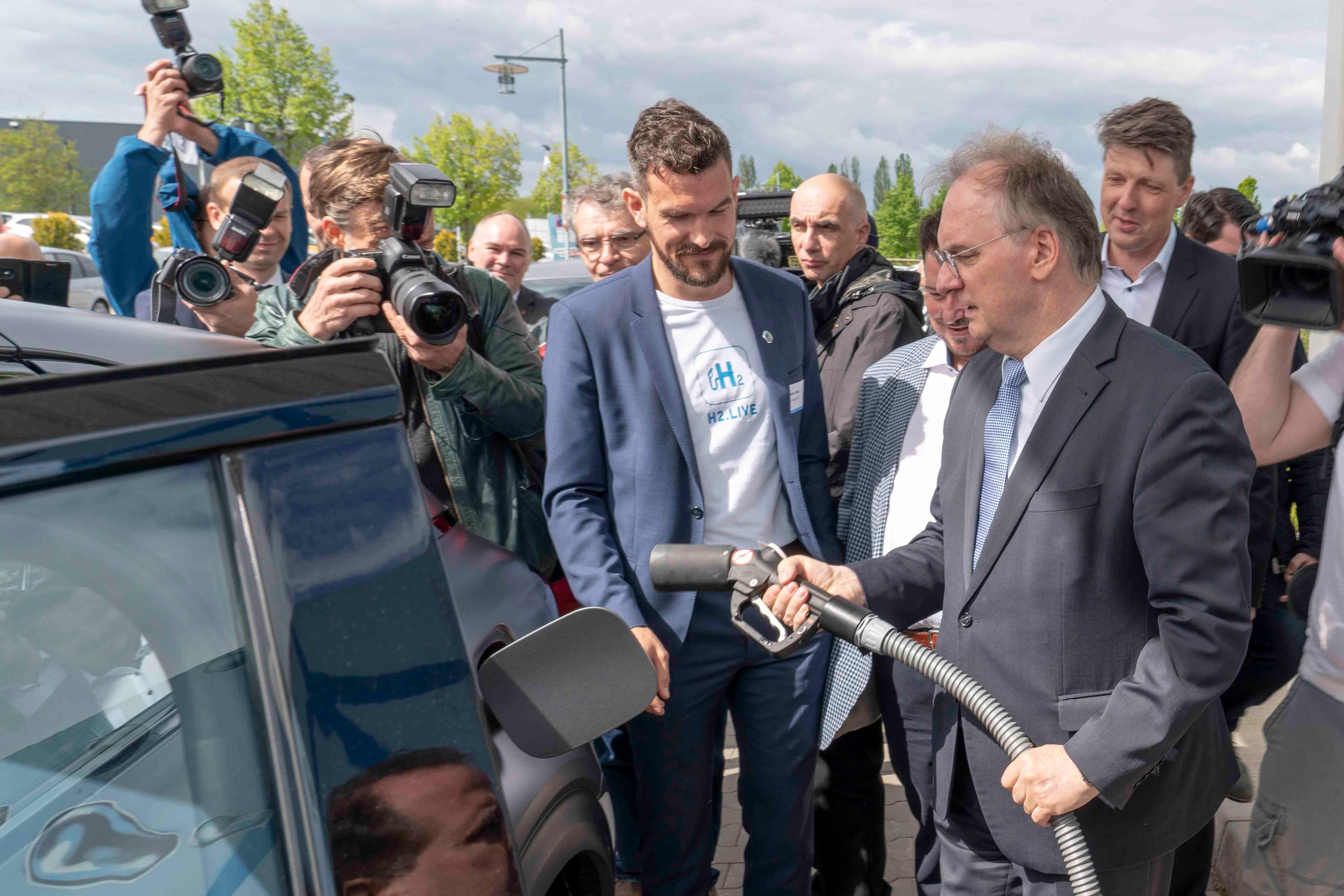 Eröffnung Wasserstoff-Tankstelle 2